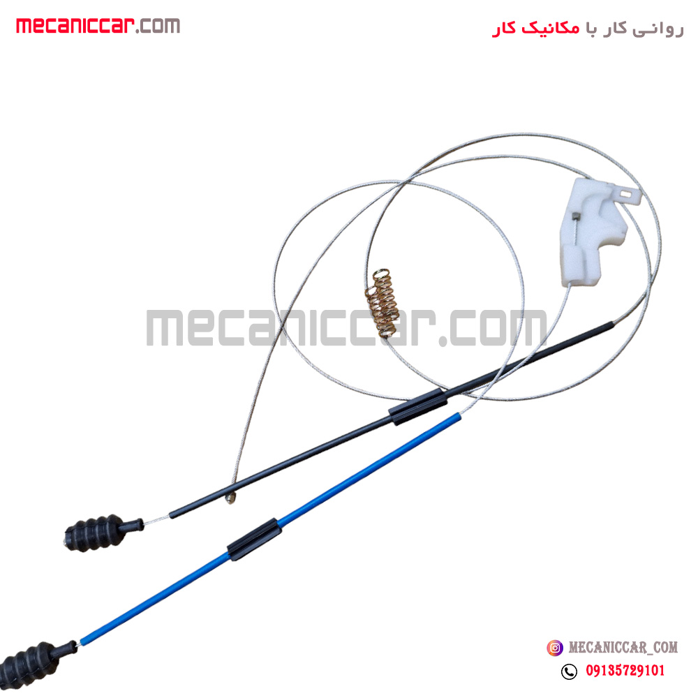 مجموعه کابل (سیم) شیشه بالابر کامل چپ تیبا
