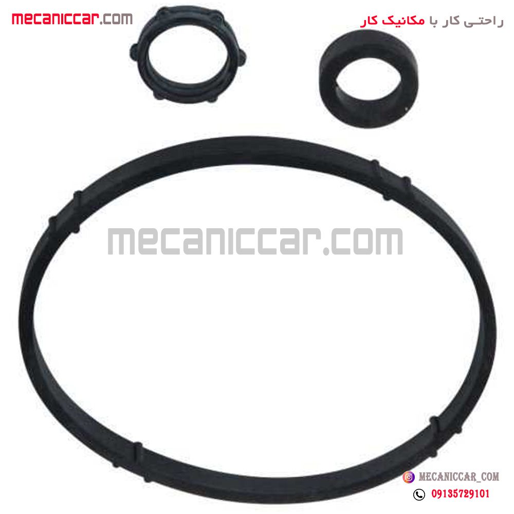 اورینگ پایه فیلتر روغن کامل سه تیکه پژو 206 ارادپارت