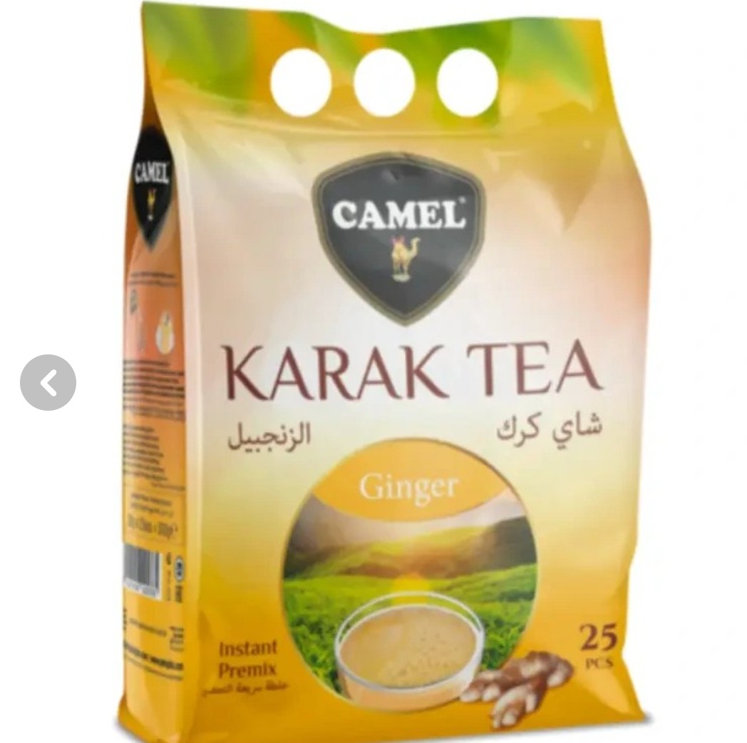 چای کرک کمل با طعم زنجبیل بسته 25عددی