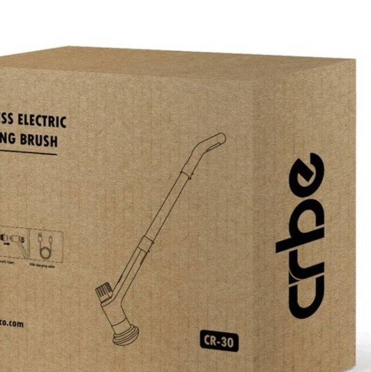 برس شارژی تمیزکننده سطوح و مبل شوی کربی مدل Crbe CR-30 به همراه 4 نوع برس
