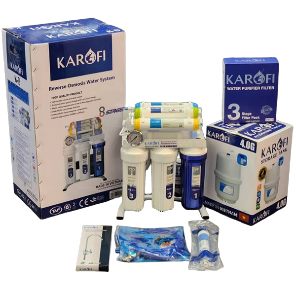 دستگاه تصفیه آب 8 مرحله karofi