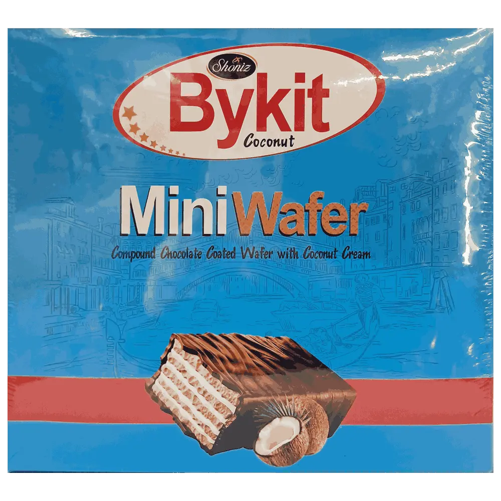 ویفر نارگیلی روکش دار بایکیت شونیز - 500 گرم
