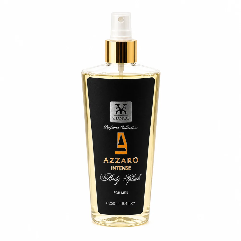 بادی اسپلش مردانه مدل آزارو اینتنس حجم 250 میلی گرم - AZZARO INTENSE