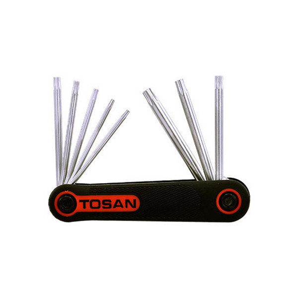 مجموعه 8 عددی آچار آلن ستارهای توسن مدل T728-N940