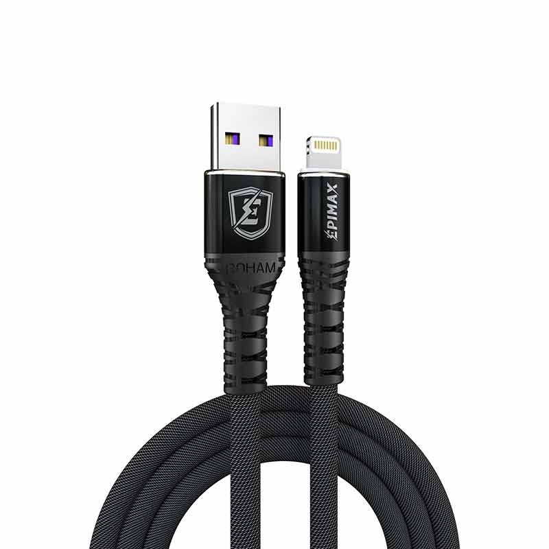 کابل فست شارژ فلت کتان USB به Lightning (آیفون) اپیمکس مدل EC-03