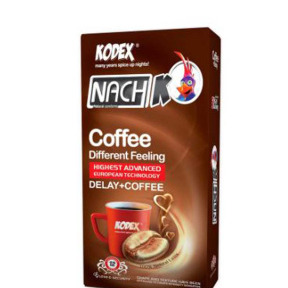 کاندوم ناچ مدل Coffee بسته 12 عددی ناچ کدکس
