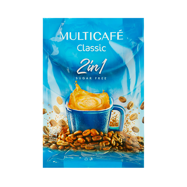 کافی میکس 2 در یک مولتی کافه بدون شکر | MultiCafe 2*1 CoffeMix