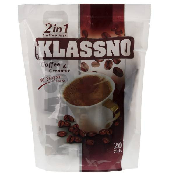 کافی میکس رژیمی بدون شکر کلاسنو 20 عددی | Klassno No added Sugar
