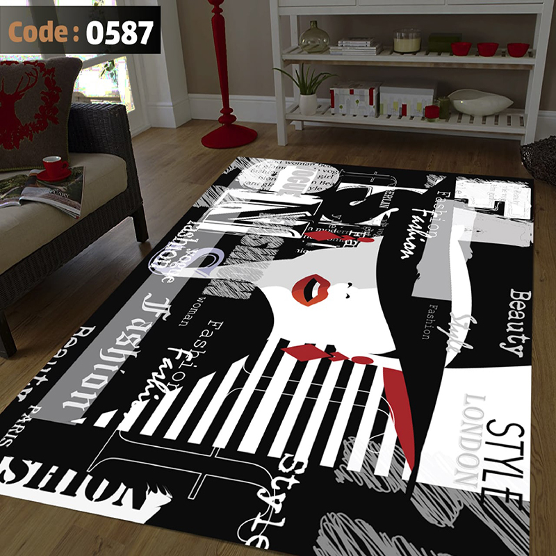 روفرشی مخمل شانل ضخیم کد 0587