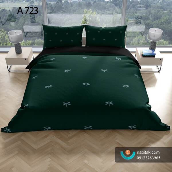 روتختی سه بعدی نخ پنبه میکروتنسل ترک طرح مدرن - کد A 723