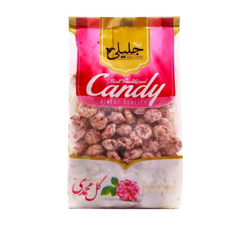 شکر پنیر گل محمدی جلیلی نبات ریز