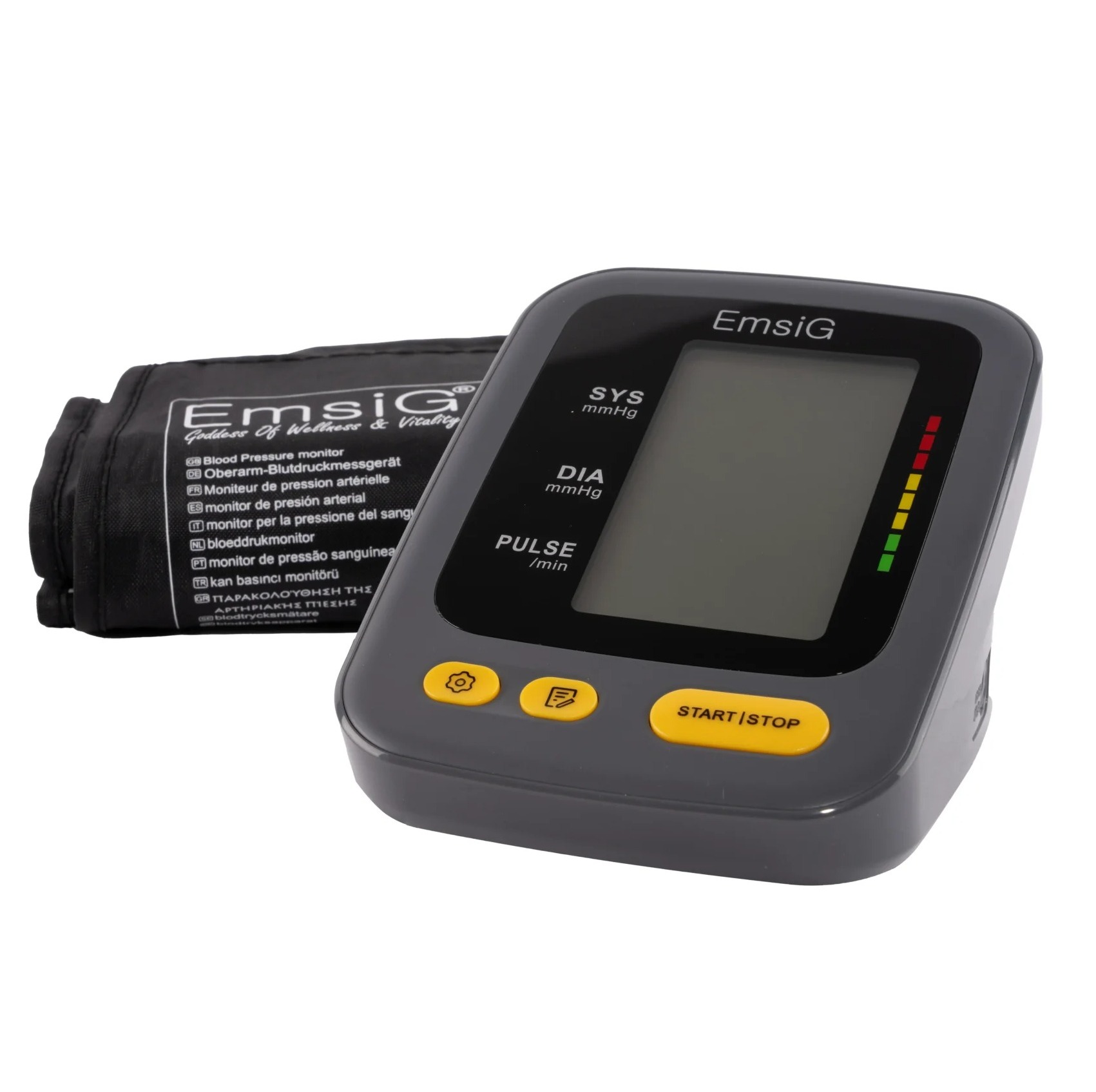 فشارسنج بازویی Emsig BO14 حافظه 198، نمایشگر LCD، سخنگو