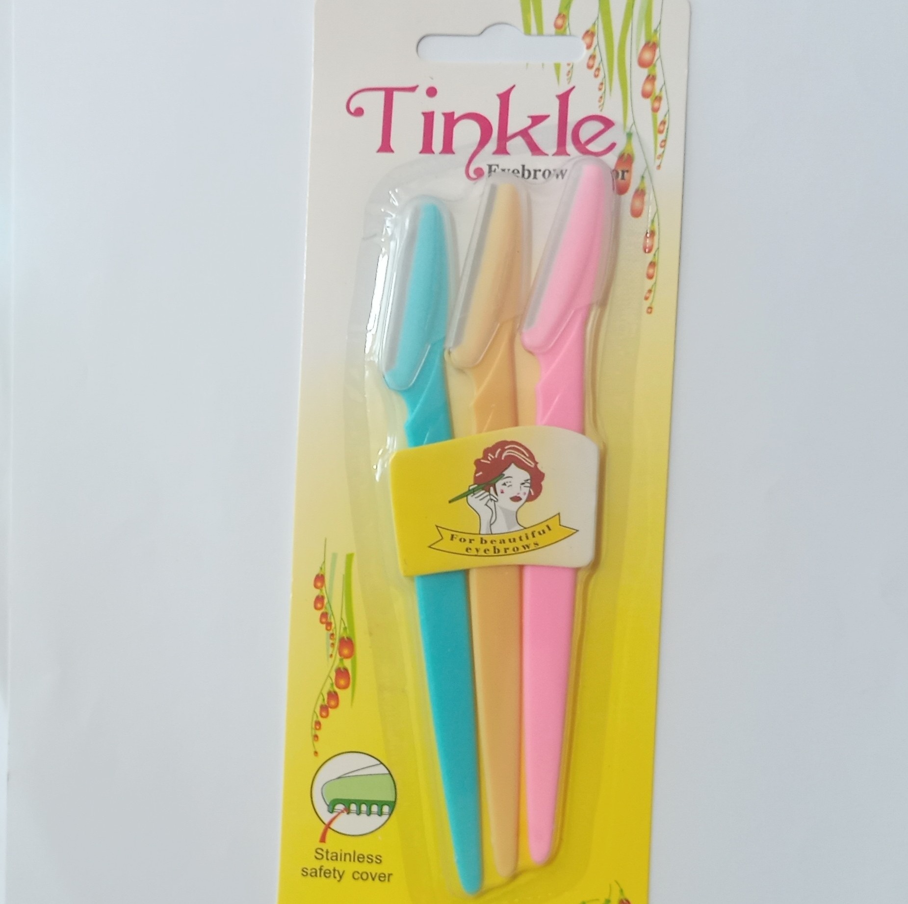 تیغ اصلاح و ابرو Tineke مجموعه 3 عددی ،