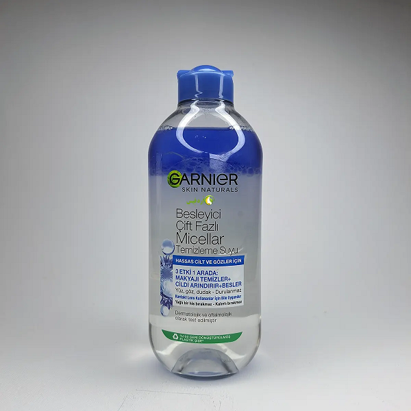میسلار واتر دو فاز تغذیه کننده گارنیر Skin Naturals Micellar Cleansing Water حجم 400 میلیلیتر