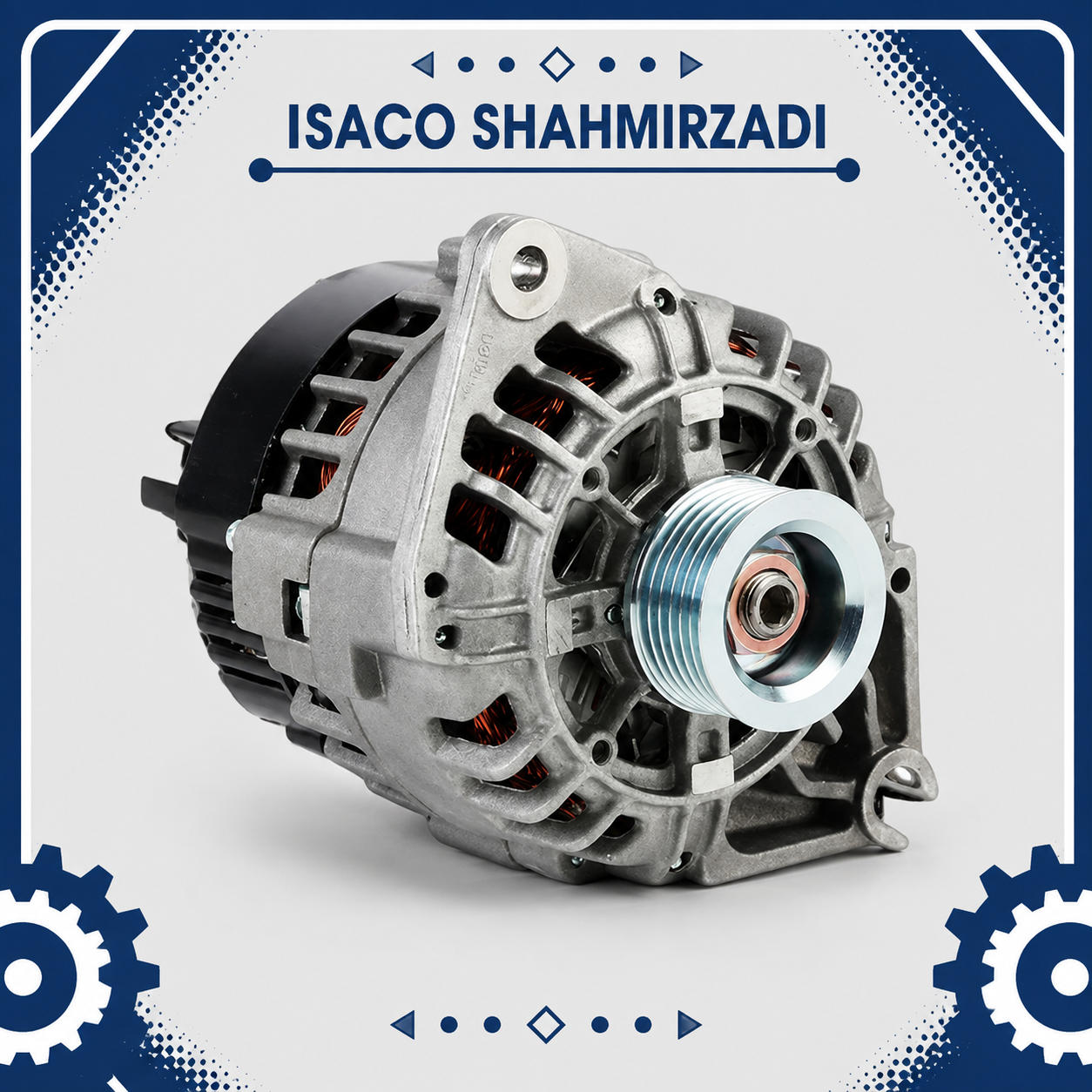 دینام پژو 206 (استام صنعت) شرکتی ایساکو اصل 0690501599