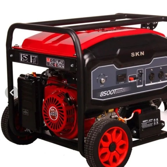 موتور برق بنزینی SKN مدل WM8500E ظرفیت 8.5 کیلووات استارتی