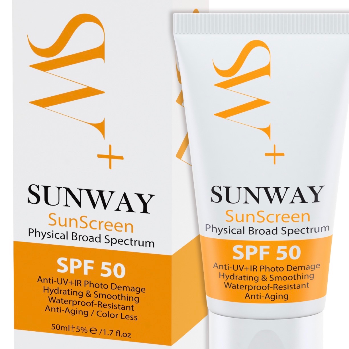 ضد آفتاب بی رنگ سان وی SPF 50