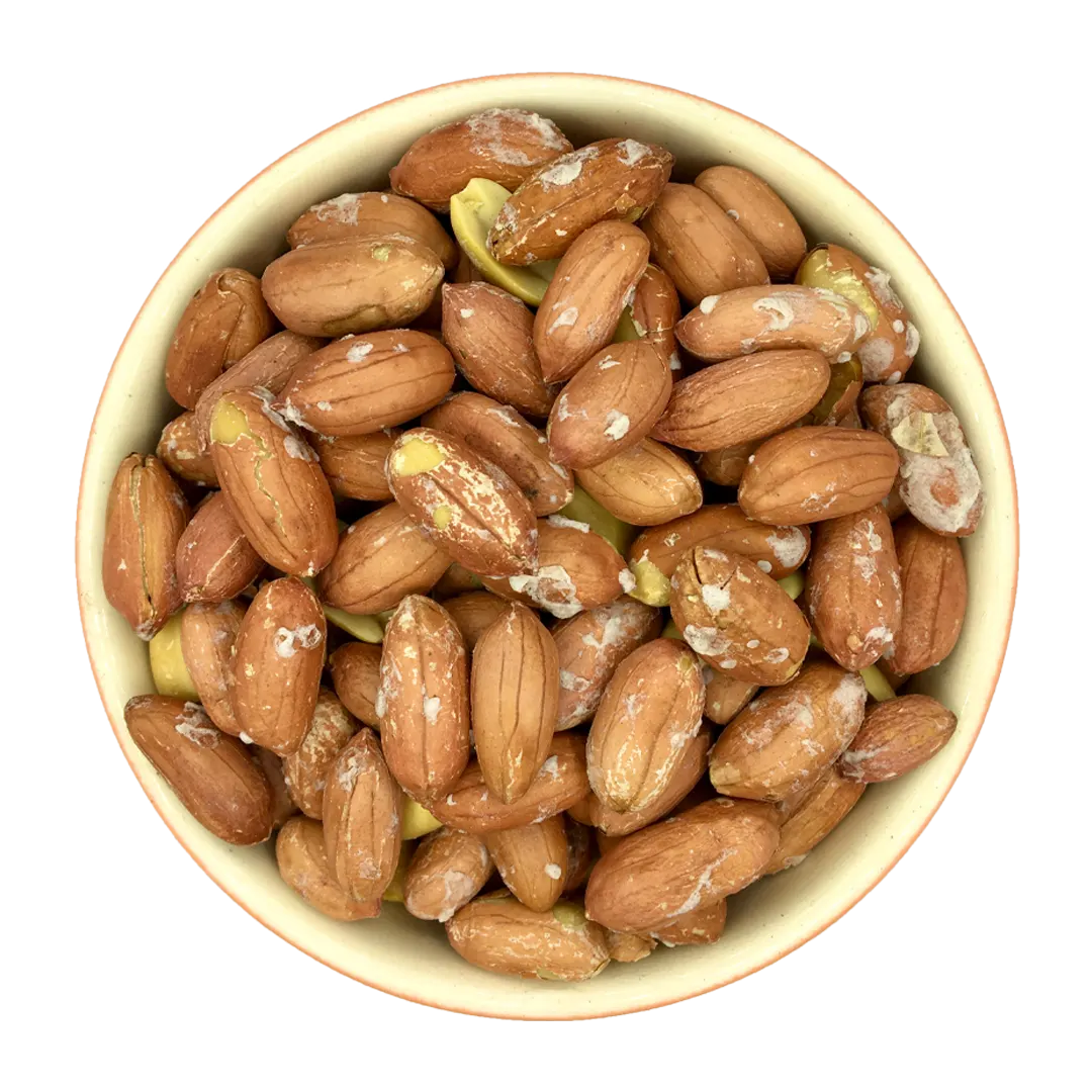 مغز بادام زمینی شور آستانه