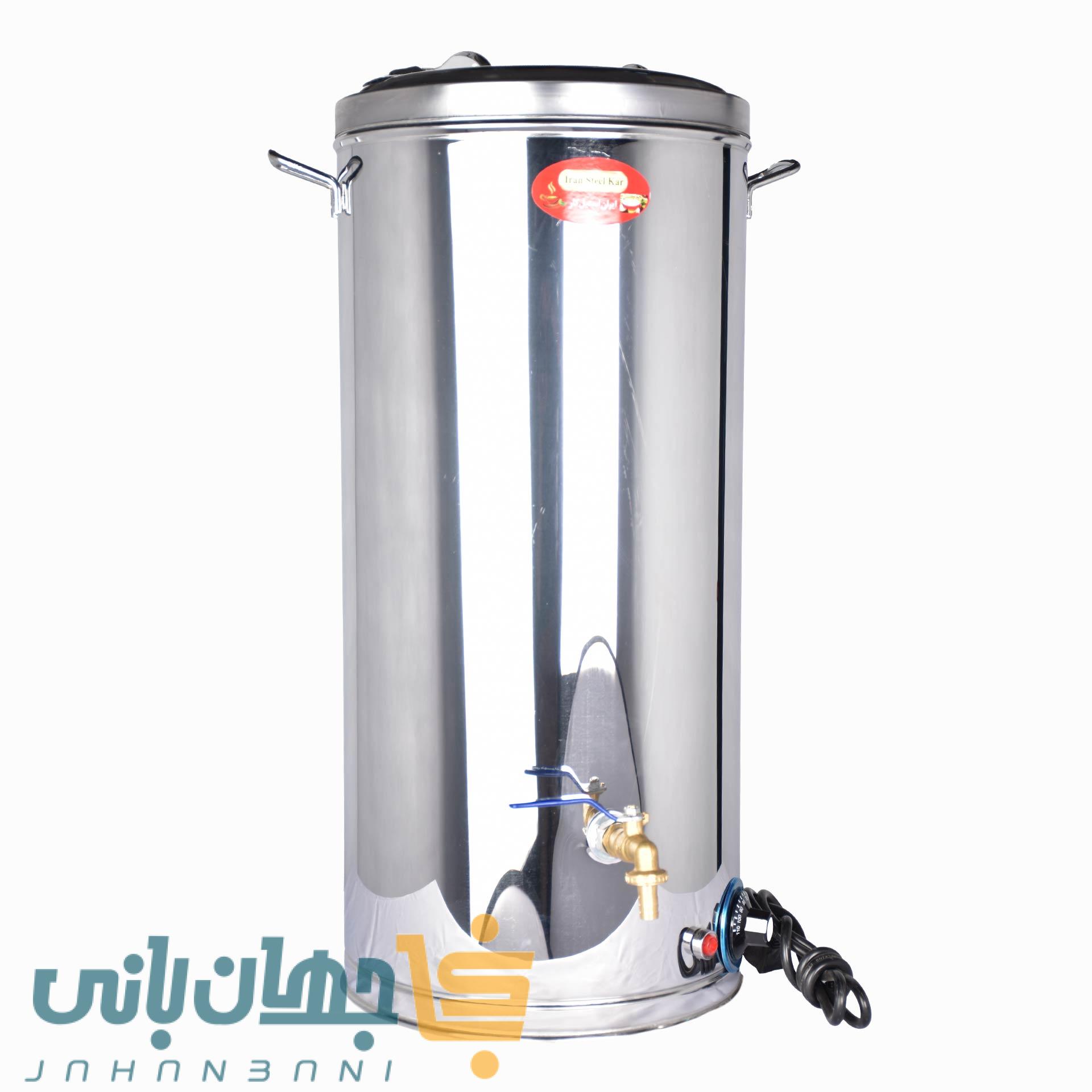 سماور برقی 30 لیتری ایران استیل کار (پس کرایه تیپاکس)