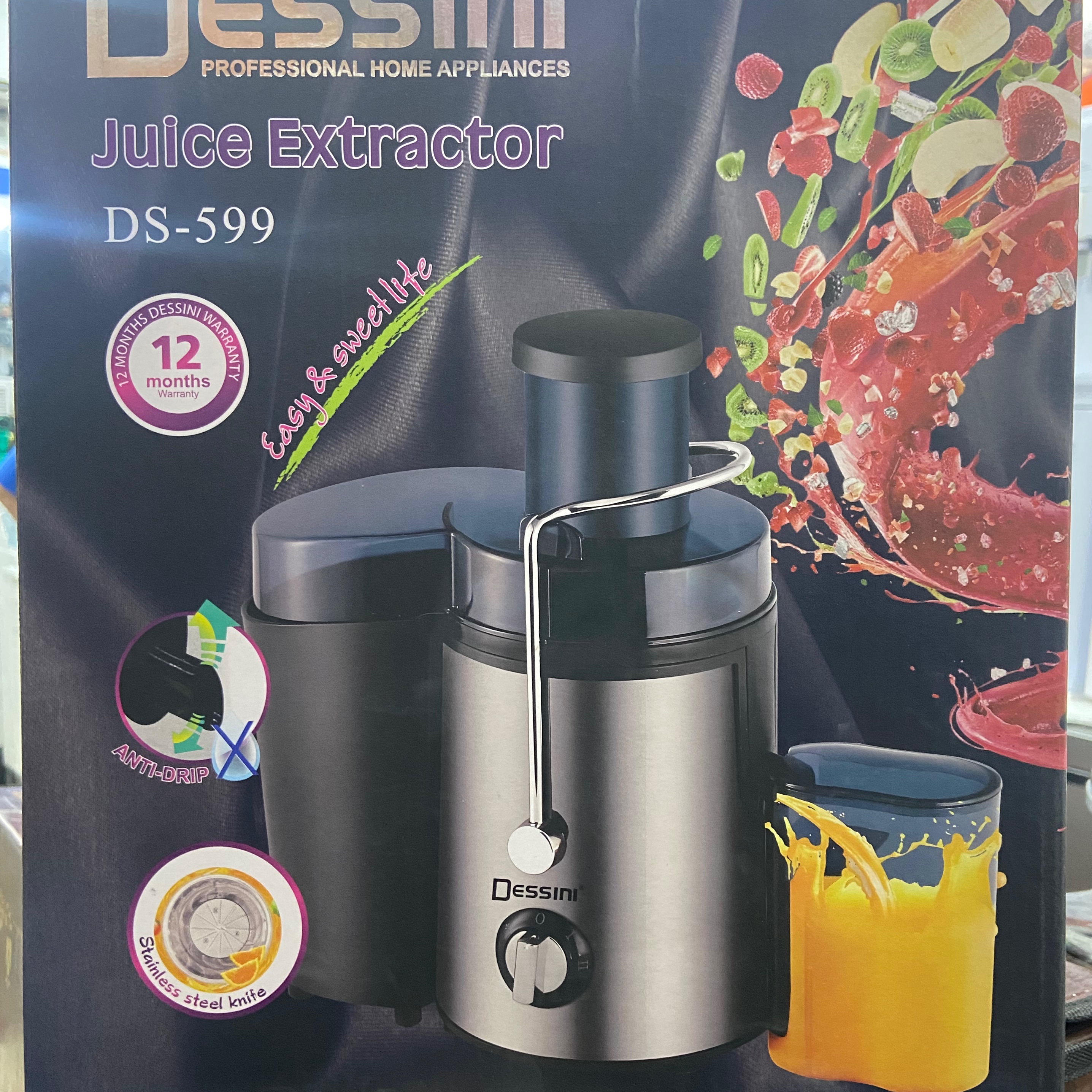 آبمیوه گیر تک کاره دسینی
