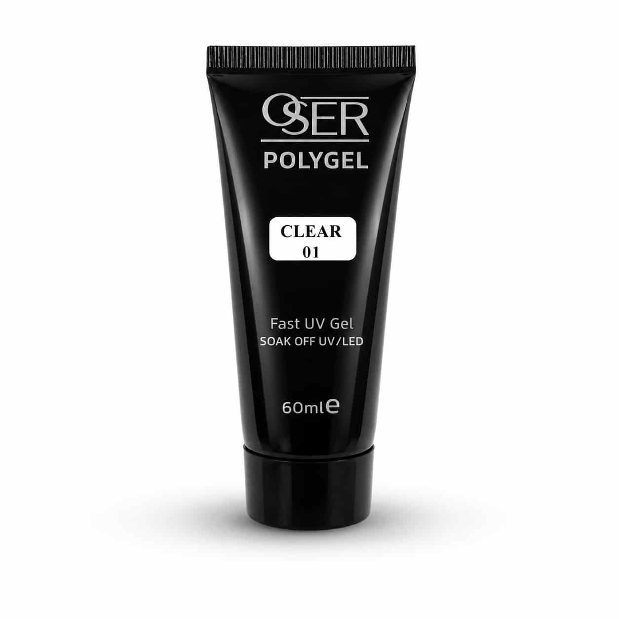 پلی ژل OSER رنگ CLEAR حجم 60 میل