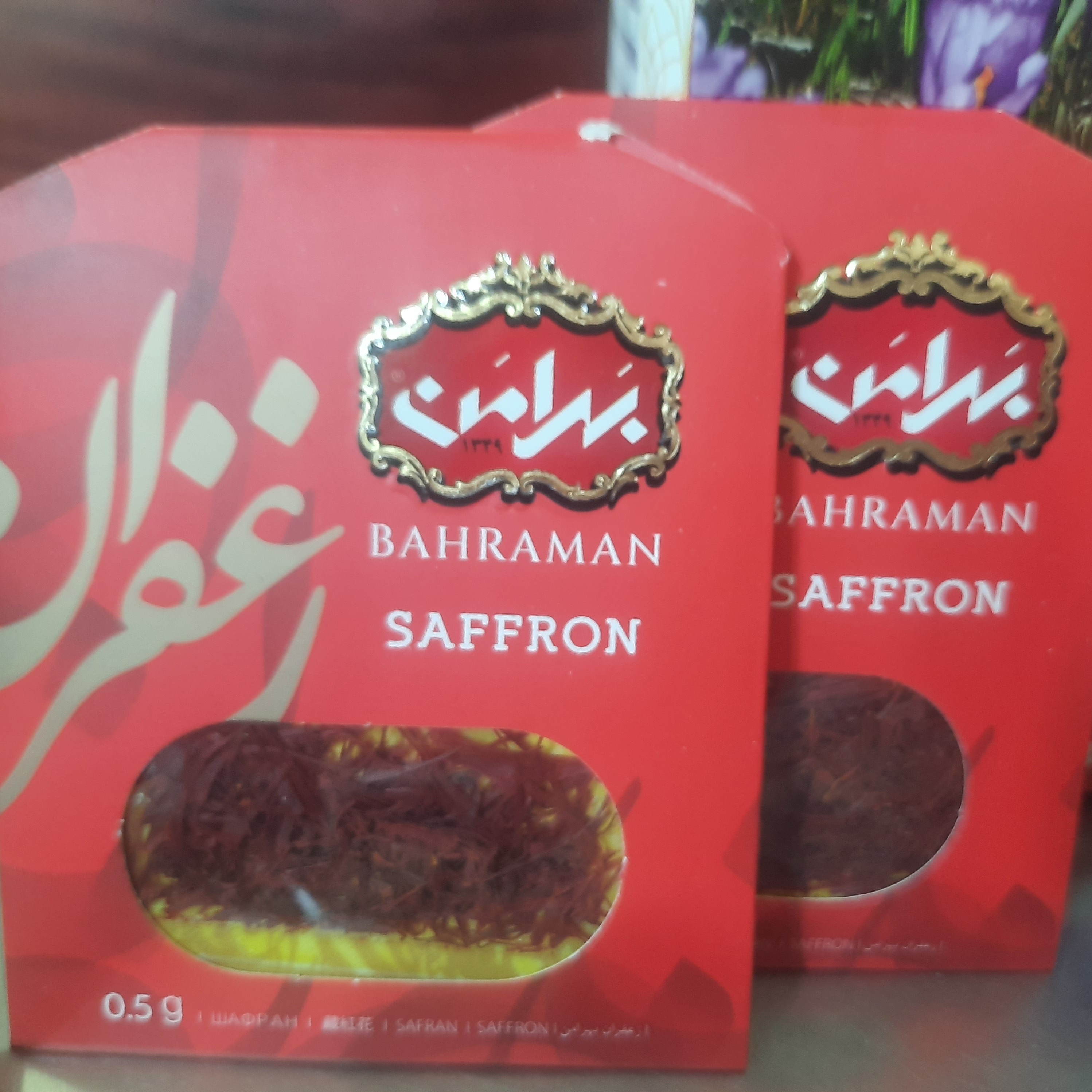 زعفران بهرامن 5/. گرمی