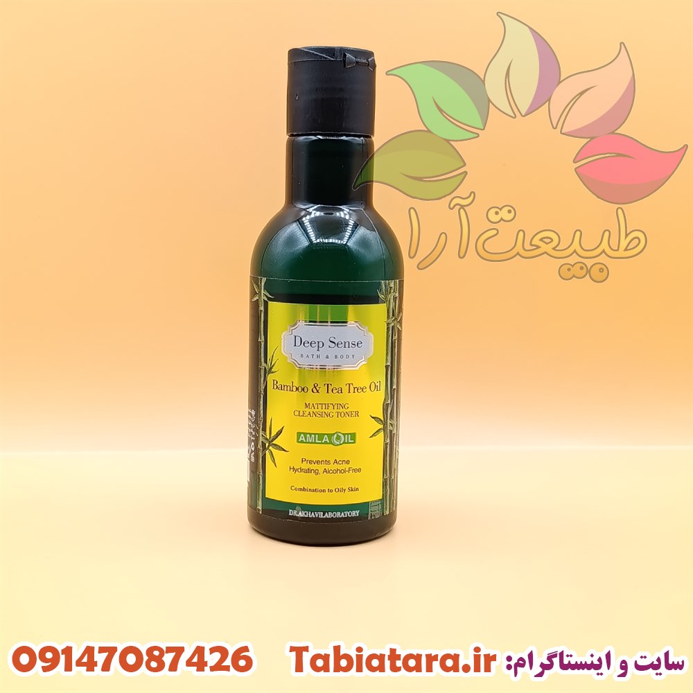 تونر دیپ سنس بامبو و چای سبز