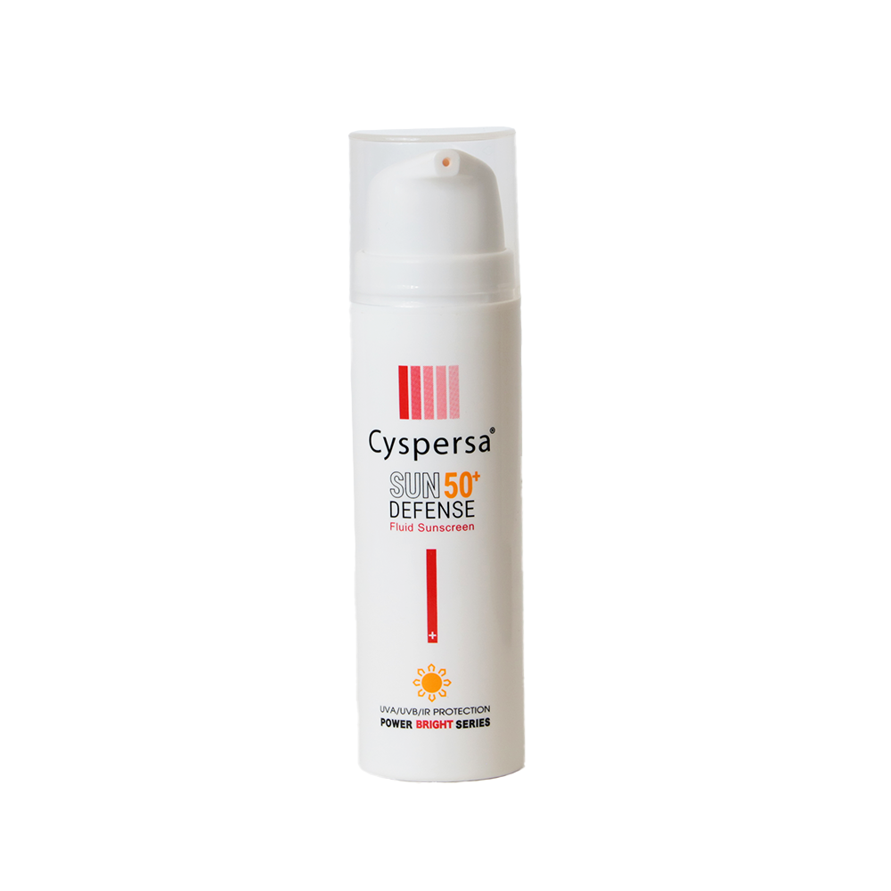 کرم ضدآفتاب فلوئید بیرنگ سیسپرسا مدل ضدلک SPF50 مناسب انواع پوست