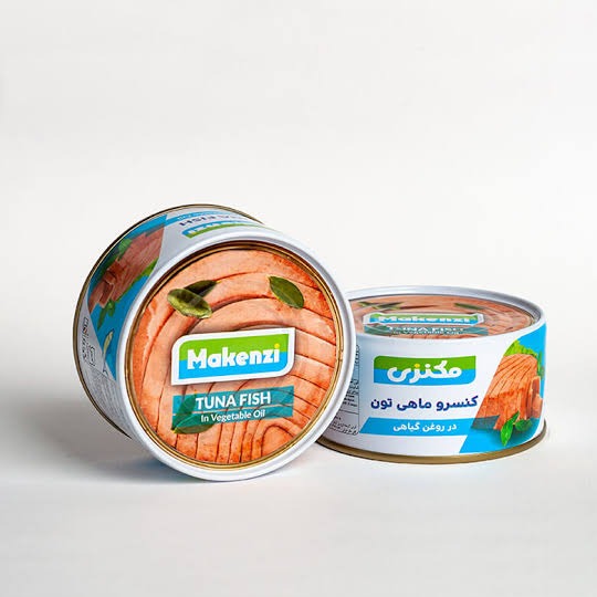 کنسرو ماهی تن در روغن گیاهی 180 گرمی مکنزی
