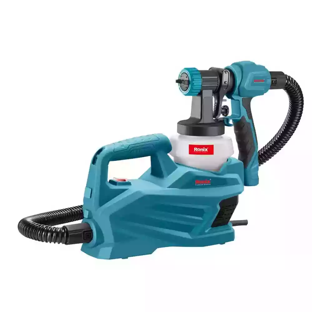 پیستوله برقی 800 وات خرطومی HVLP رونیکس مدل 1380 (12 ماه گارانتی)