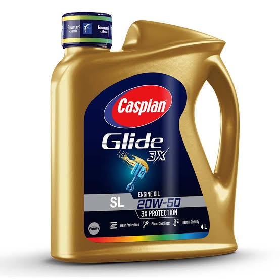 روغن موتور 20W50 SL کاسپین 4 لیتری