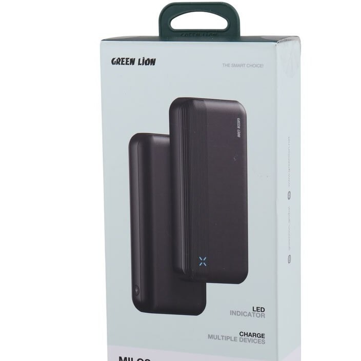 پاور بانک 20 وات گرین لاین مدل Milos ظرفیت 20000 میلی آمپر ساعت