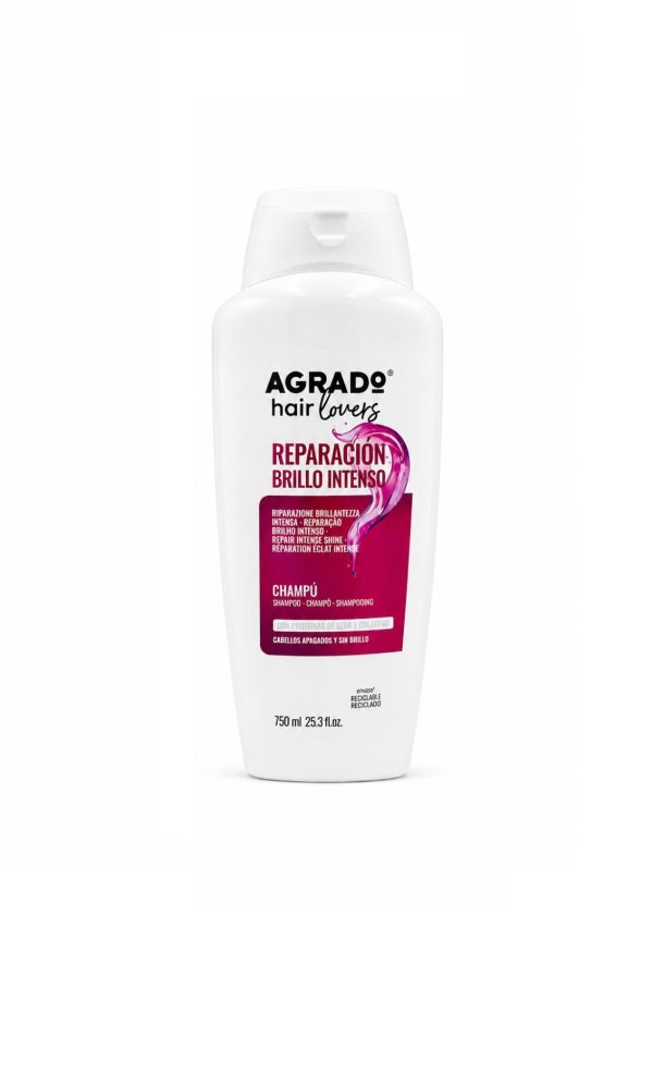 شامپو آگرادو Agrado Hair Lovers Repair Intense Shine حجم 750 میلیلیتر