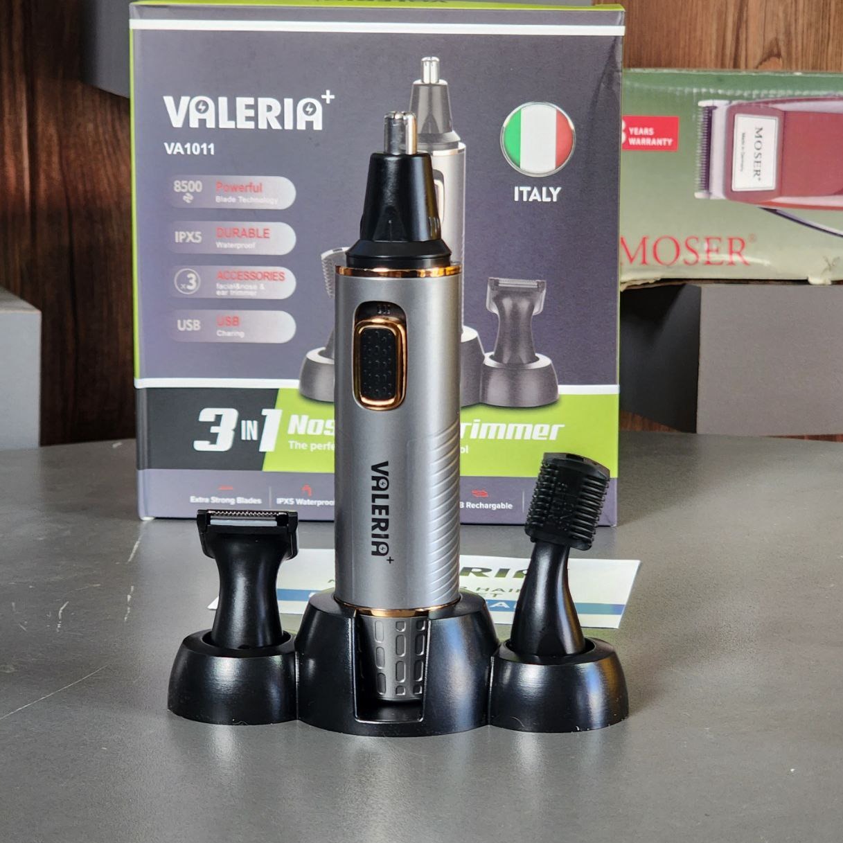 ماشین اصلاح بینی زن والریا VA1011(اصلاح موهای بینی اصلاح موهای گوش مرتب کردن ابرو و خط ریش آقایان و بانوان )