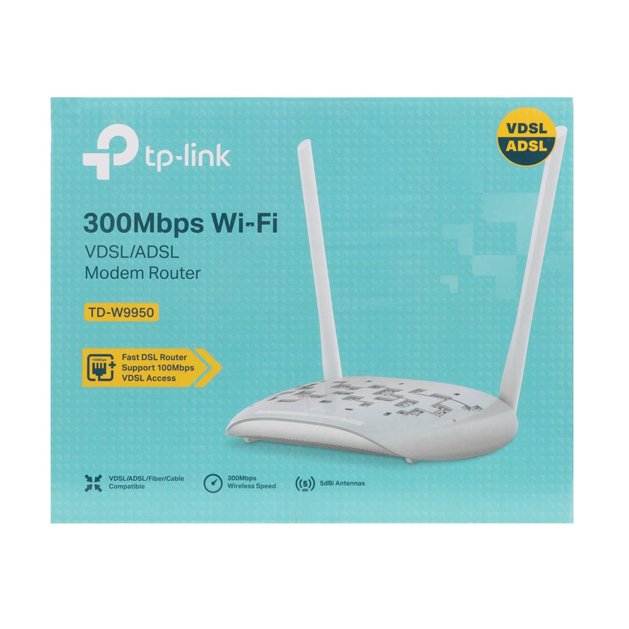 مودم TP-LINK TD W9950 Ver 1.0 300Mbps Wireless N ADSL2 Modem Router (گارانتی 12 ماهه آیهان گستر)