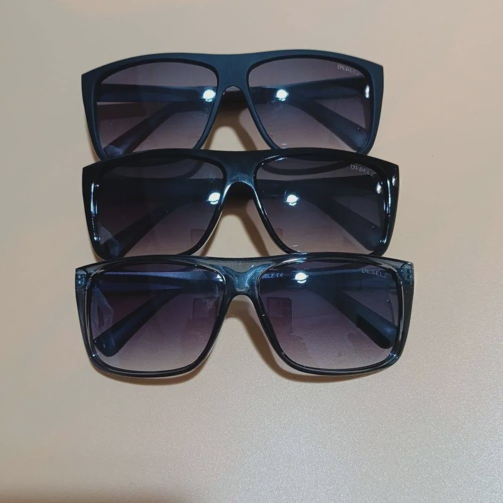 عینک آفتابی مردانه دیزل DESELZ آیتم 2309 استاندارد UV400 مناسب صورت متوسط و بزرگ