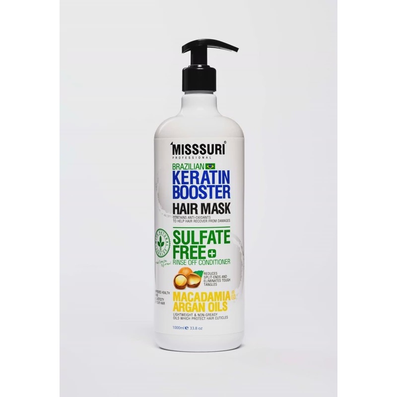 ماسک مو میسوری مدل KERATIN BOOSTER حجم 1000 میلی لیتر