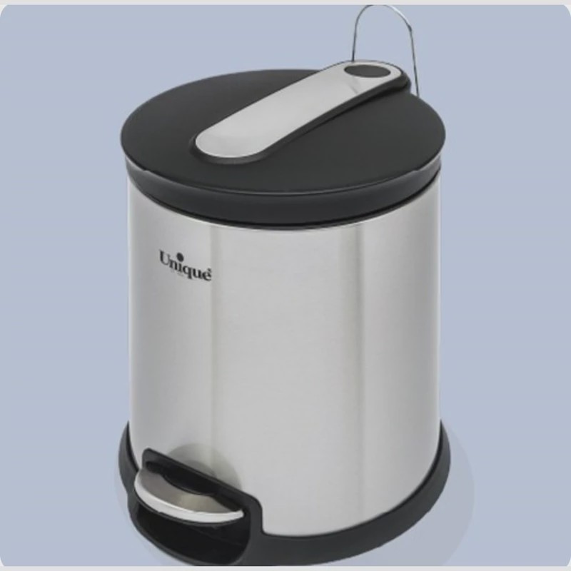 سطل زباله استیل یونیک مدل 2450 سایز14 لیتری