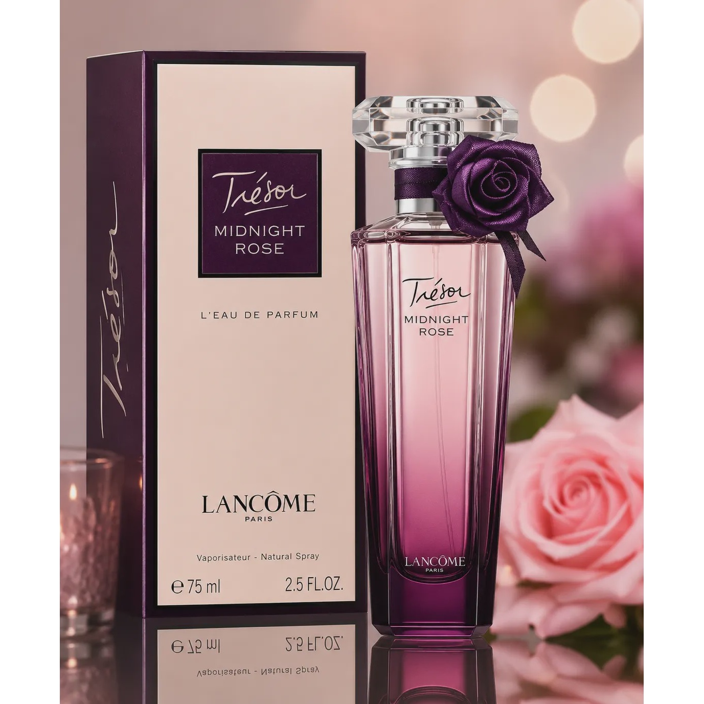 عطر گرمی لانکوم ترزور میدنایت رز (ترسر میدنایت رز) - 4 قسطه