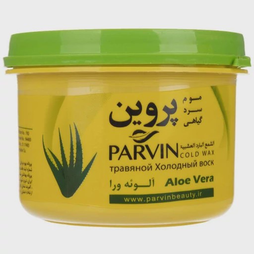 موم سرد آلوئه ورا پروین وکس گیاهی صورت و بدن
