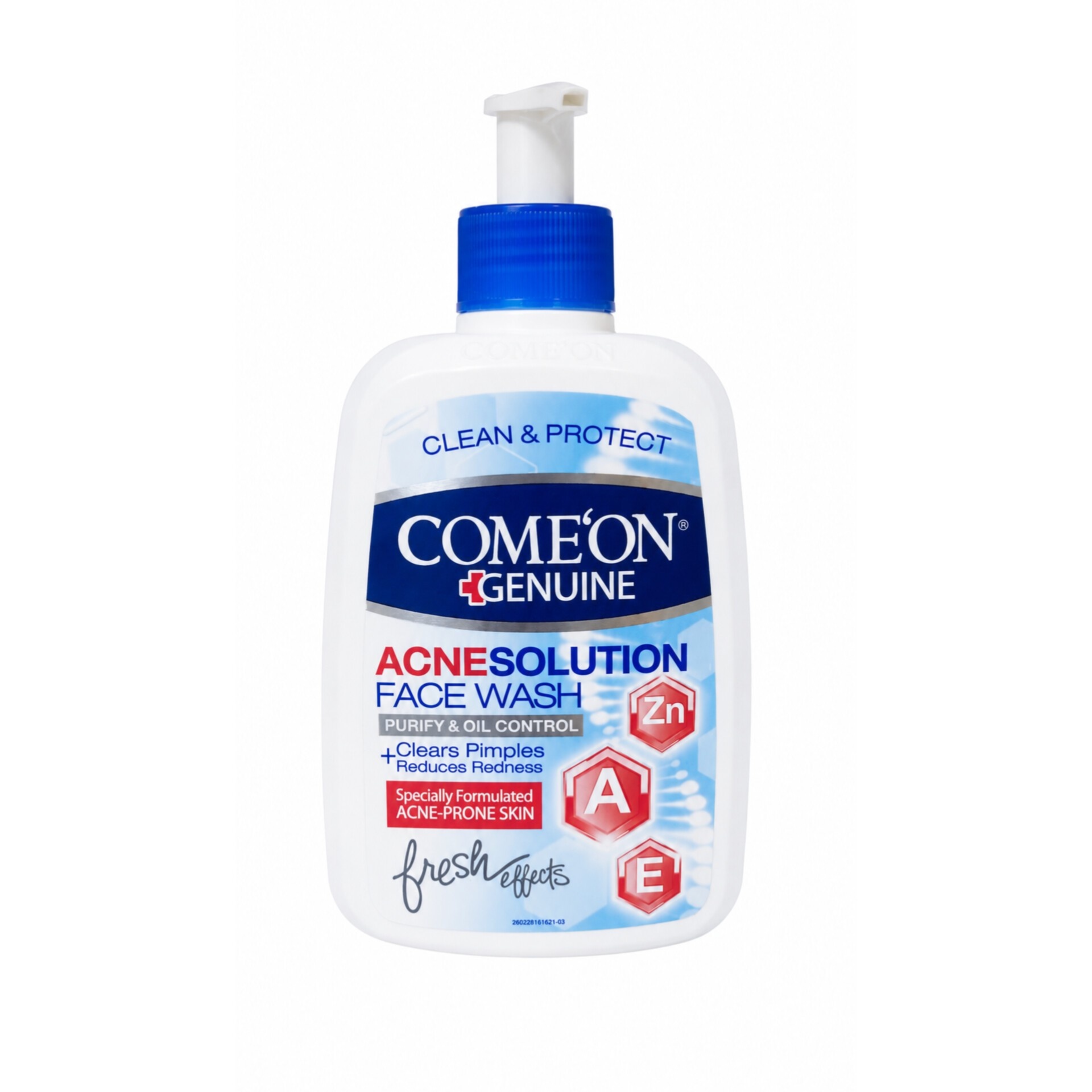فیس واش کامان سری Acne Solution و Sensitive Skin حجم 500 میلی لیتر