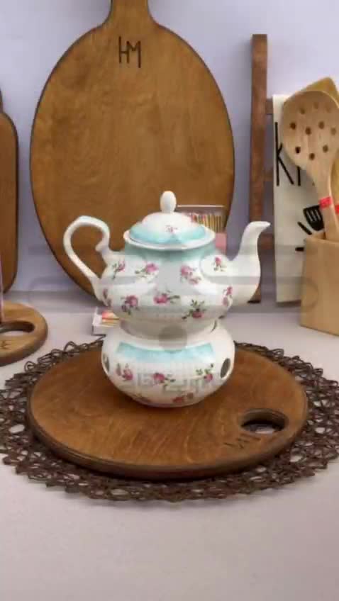 نگهدارنده درب قوری بند قوری ( محافظ قوری) جنس مکروه بافی شده