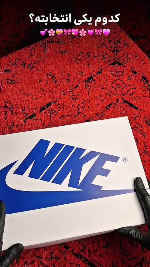 کتونی نایک جردن وان ترویس صورتی سفید