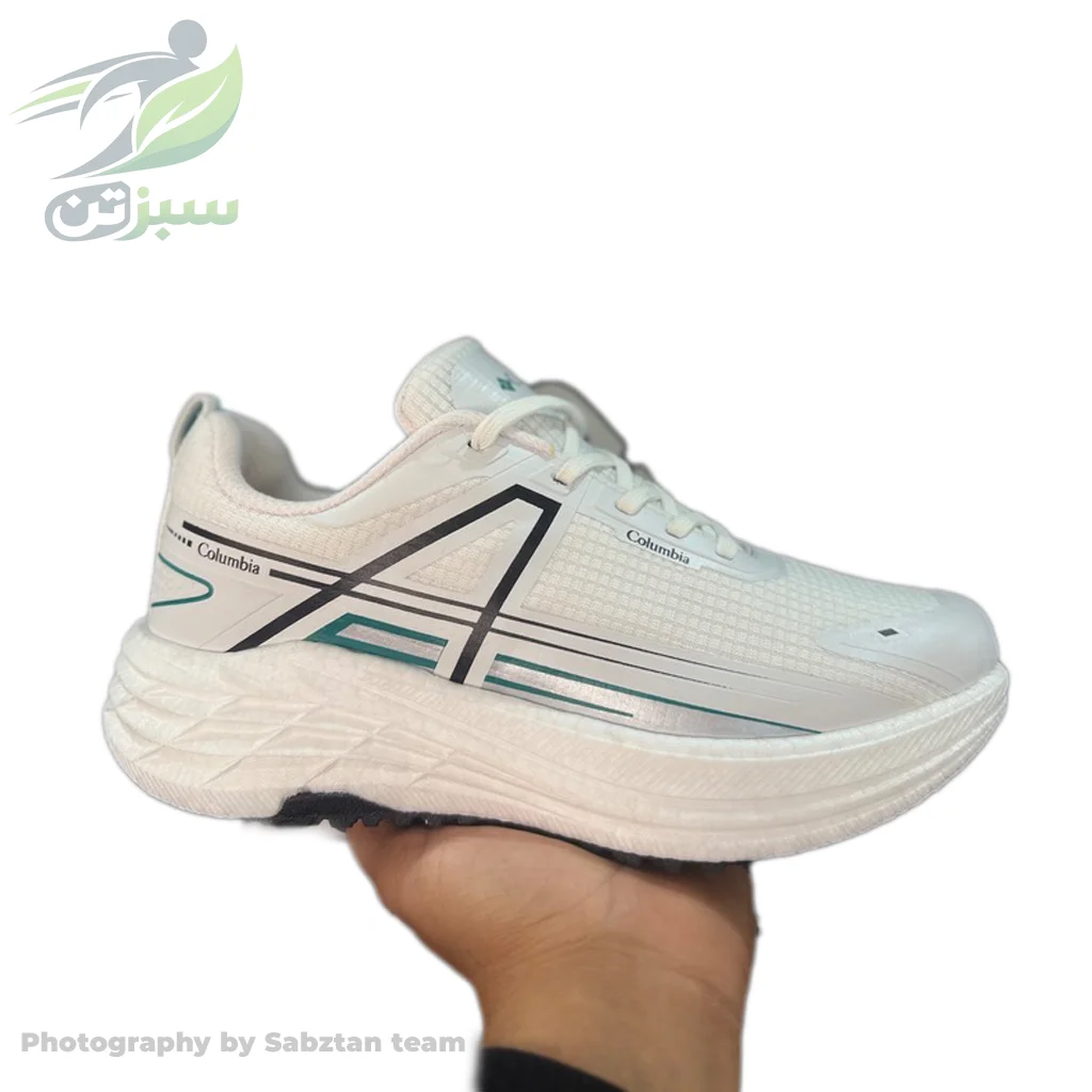 کفش کلمبیا مدل 2532 رنگ سفید مردانه و زنانه وارداتی با زیره EVA و مشابه اورجینال