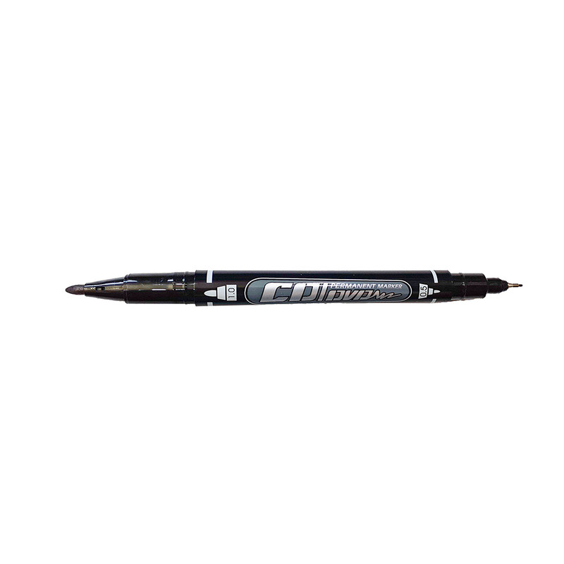 ماژیک سی دی جی زین مدل G-107A دو سر بسته 3 عددی