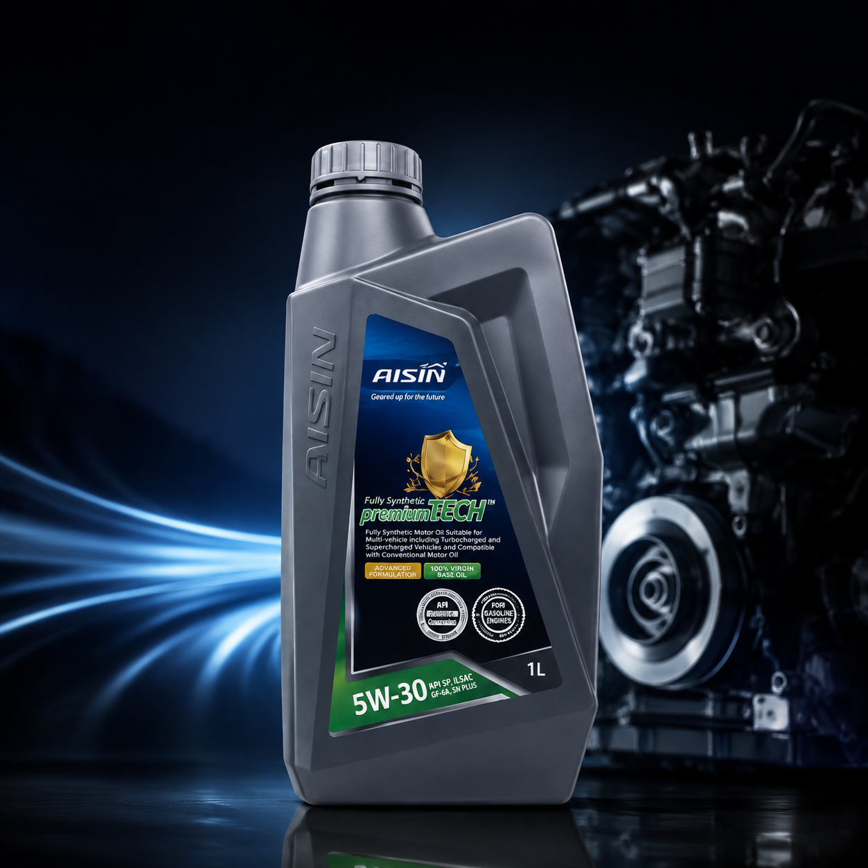 روغن موتور آیسین AISIN 5W-30 حجم 1 لیتر
