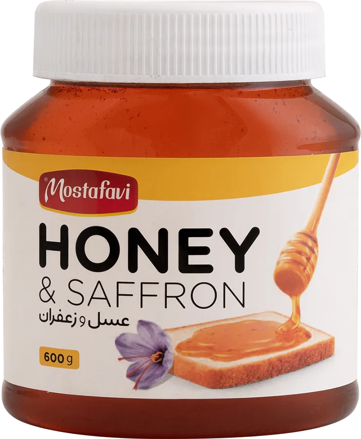 عسل زعفرانی 600 گرم