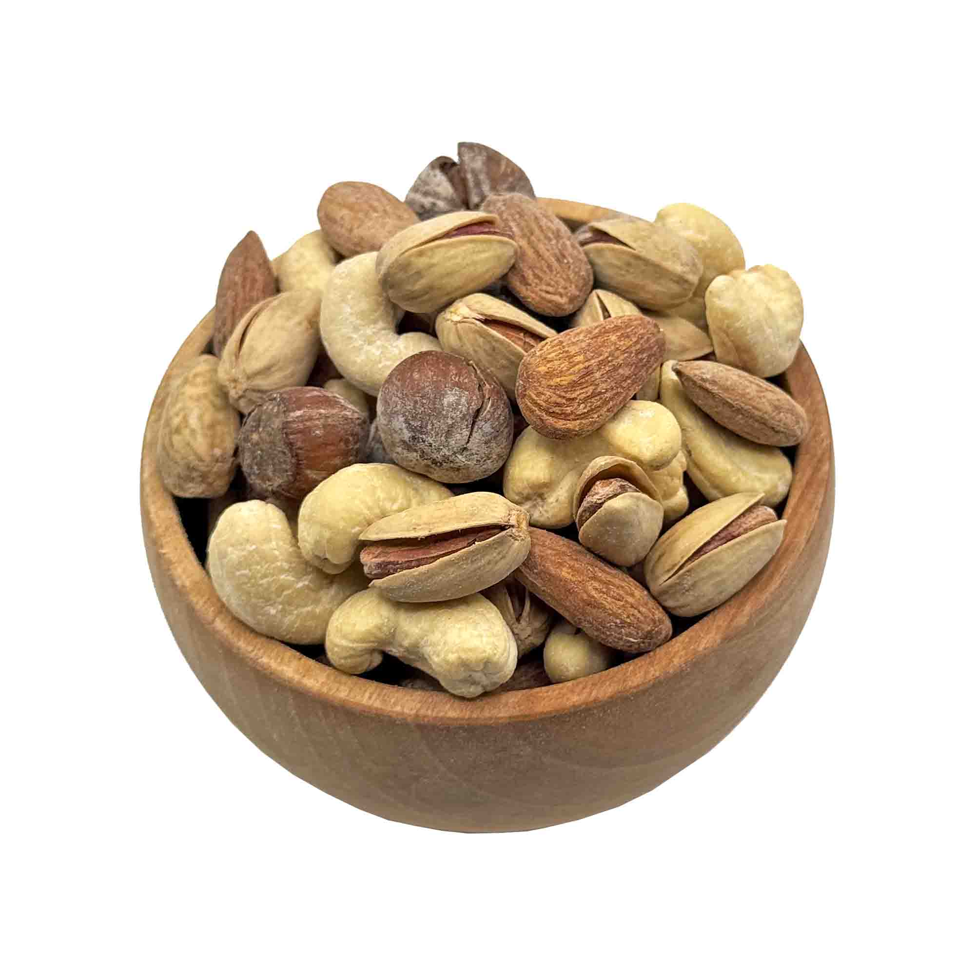 جعبه کادویی گلدین آجیل چهارمغز برشته پودری 350 گرمی فام لند