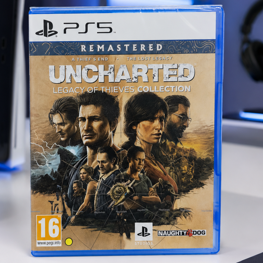 دیسک بازی uncharted ps5