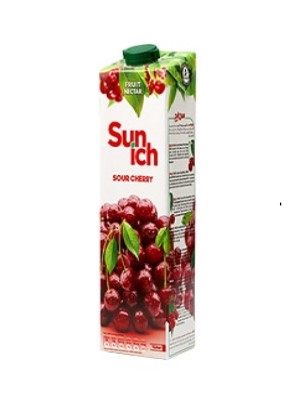 نکتار آلبالو 1000ccسن ایچ -کارتن 12 عددی